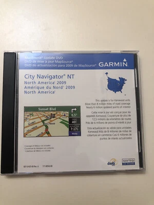 Garmin MapSource Update DVD City Navigator North America 2009 - Image 1 of 2