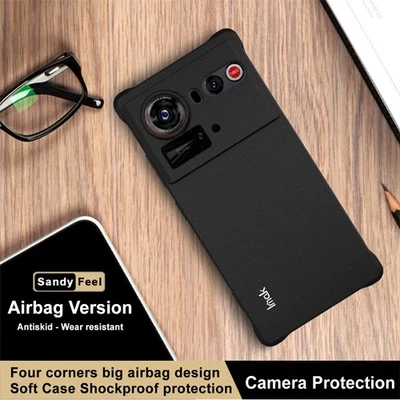 For ZTE nubia Z80 Ultra, Phone Case Shockproof Airbag Clear Soft TPU Matte Cover - Image 1 of 4