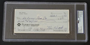 JOE WOOD Signed Check-BOSTON RED SOX-PSA Slabbed - Picture 1 of 5