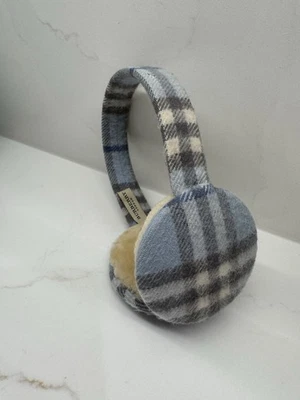 Orejeras Burberry Nova Check cachemir Foto 1 de 4
