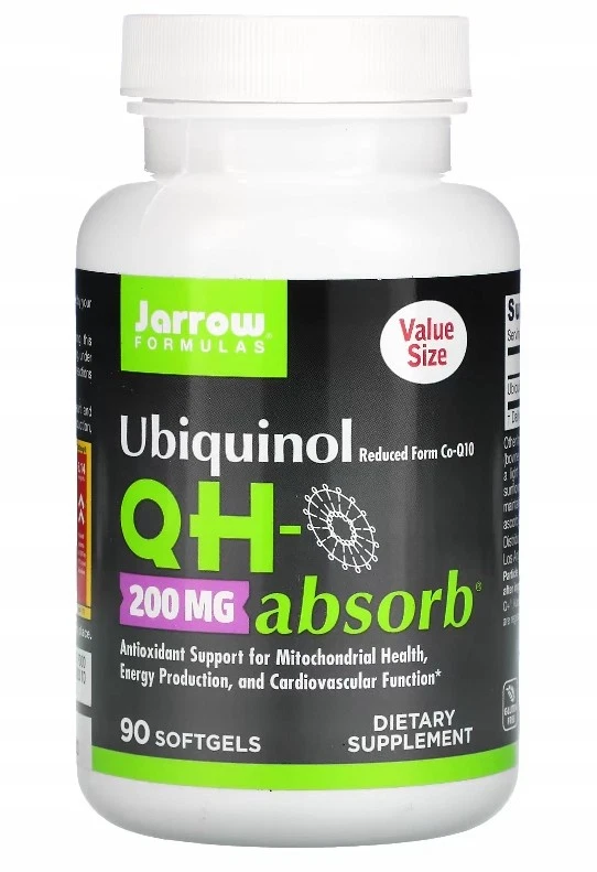 UBIQUINOLO 200mg 90 capsule COENZIMA RIDOTTO Q10 - Immagine 1 di 1