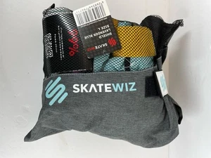 Juego de rodilleras y coderas SKATEWIZ para adultos - Equipo de protección de patinaje talla L - Imagen 1 de 10