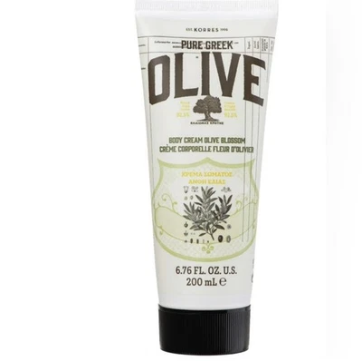 Crema corporal Korres Pure Greek Olive en flor de olivo - 6,76 fl oz (200 ml) Foto 1 de 2
