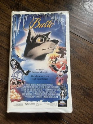 Balto VHS 1995/1998 Clamshell Movie Film Vintage Foto 1 de 4
