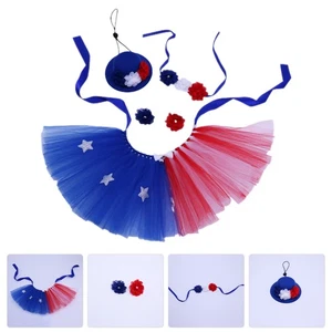 Independence Day Supplies Dog Costume Outfit Costumes For Small Dogs - Picture 1 of 12