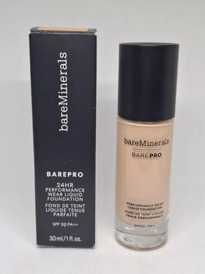 fondotinta liquido bareMinerals Barepro Performance Wear NATURAL 11 SPF20 nuovo con scatola x1 - Immagine 1 di 4