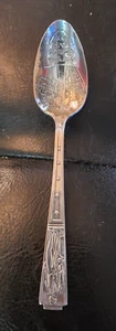 Vintage 1939 NY Worlds Fair silverplate SPOON George Washington Inaugural anniv - Picture 1 of 4