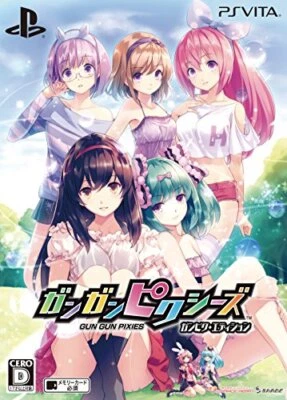 PS Vita Gun Gun Pixies Limited Edition Compile Heart Japan PlayStation Vita - Image 1 of 4