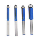 4 Pcs Trimmer Steel Cutting Milling Tool Flush Router Bit