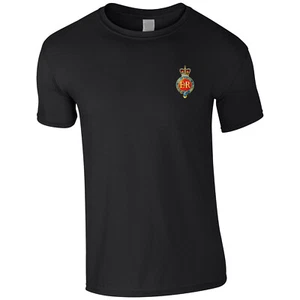 Household Cavalry British Army Embroidered Men's T Shirt Embroidery - Picture 1 of 10