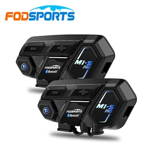 2000M M1-S Pro Motorrad Helm Intercom Sprechanlage Bluetooth Headset Interphone - Bild 1 von 15