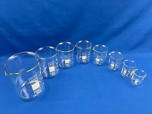 Becherglas niedrige Form mit Ausguss 100 mL – 2000 mL Laborglas Laborzubehör - Bild 1 von 9