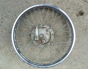 1982 KAWASAKI KDX 80 FRONT WHEEL ASSEMBLY - Picture 1 of 3