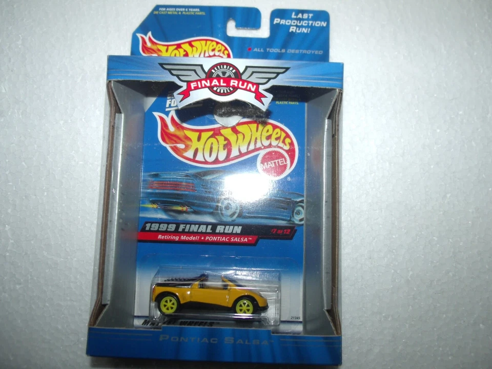 Hot Wheels 1999 Final Run Pontiac Salsa VHTF - Image 1 of 1