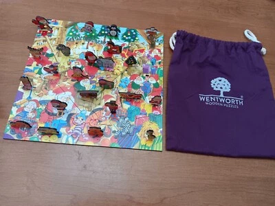 TALLER DE SANTA - Rompecabezas Calendario de Adviento Wentworth Rompecabezas de Madera (Día Faltado 6) Foto 1 de 4