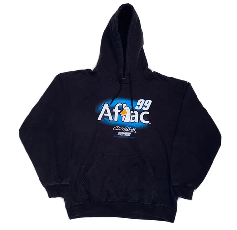 Carl Edwards #99 Aflac Hoodie Pullover NASCAR Rousch Fenway Size S/M Cover
