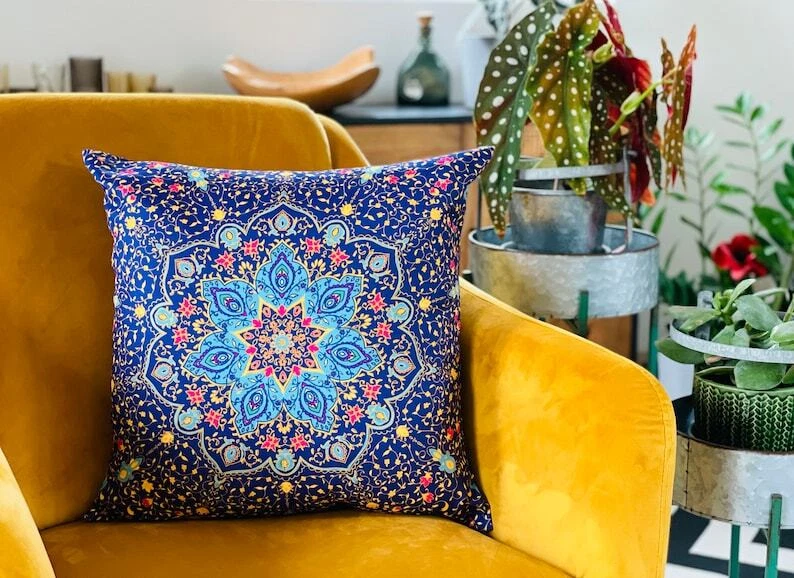 地中海灵感靠垫套 | 装饰靠垫套 | 枕套 — 第 1/1 张图片