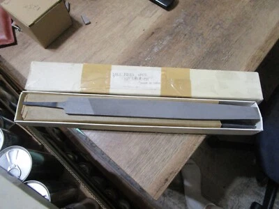 6 NOS 12" Mill Smooth Cut Metal Files In BOX Good Quality Import Great Price - Image 1 of 4