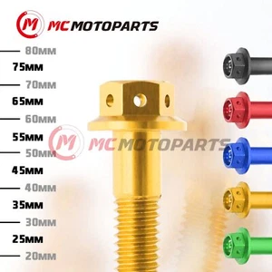Gold CNC Clutch Engine Cover Bolt Kit For Honda CB600F Hornet 1998-2006 - Picture 1 of 7