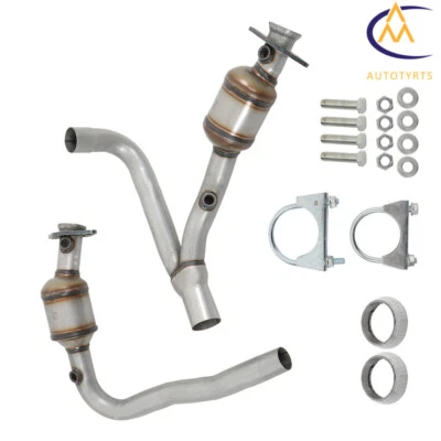 Catalytic Converters For Dodge Dakota 3.7L 4.7L 2004 2005 2006 2007 08 2009 2010 - Image 1 of 4