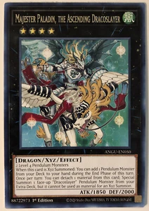 Yugioh Ancient Guardians ANGU-DE050 Majester Paladin, the Ascending Dracoslayer - Bild 1 von 1
