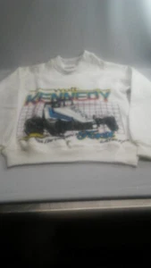 Vintage 80's NOS Sprint Car Sweatshirt Childs Medium Walt Kennedy  - Picture 1 of 10