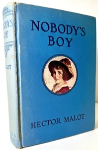 Nobody's Boy, Hector Malot, 1916 Cupples & Leon Hardcover in blue - Picture 1 of 12