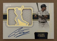 2018 Panini National Treasures Gold /10 Gleyber Torres #SJ-GT Rookie Auto RC