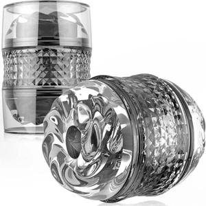 Transparent male masturbation cup 3D internal structure super soft adult sex toy - Picture 1 of 9