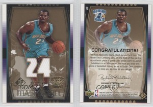 2004-05 SP Game Used Gold /100 Jamal Mashburn #79