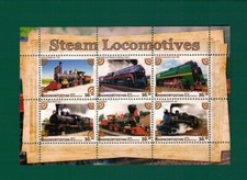N45 BASHKORTOSTAN TRENI E LOCOMOTIVE A VAPORE EMISSIONI NON UFFICIALI