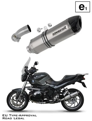 R1200R 2010 - 2014 EU Approved Exhaust Silencer Titanium HP1 DOMINATOR - Изображение 1 из 4