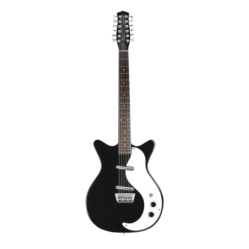 Danelectro D59X12 | 12-String | Electric Guitar | Black - Image 1 of 1