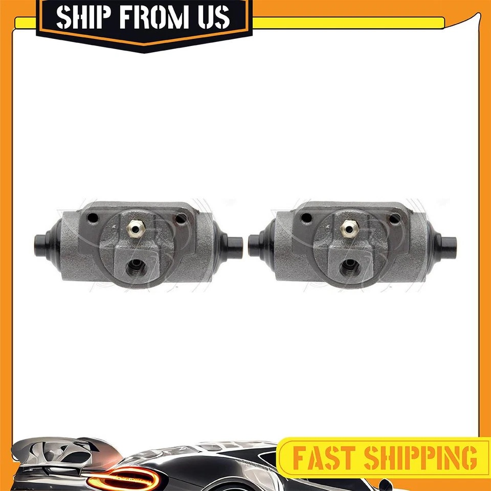 Juego de 2 cilindros de rueda de freno de tambor de frenos traseros para Isuzu Hombre 1996-2000 Foto 1 de 4