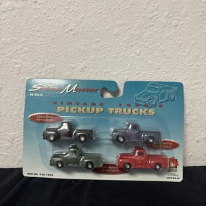 HO Scale Life-Like Scene Master Pickup Trucks 433-1613 Vintage 1950s NEW - Picture 1 of 5