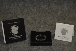 *Empty Box* For 2023-S Proof Morgan Silver Dollar w/ Capsule & COA - Picture 1 of 2