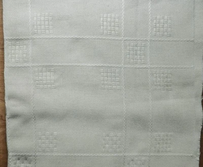 Zweigart Afghan Cloth 73” X 44” Cream Cross Stitch Fabric 14-ct - Image 1 of 4