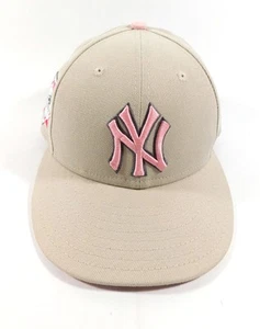2023 Gerrit Cole #45 NY Yankees Player-Issued Khaki 59FIFTY Mother's Day Cap - Imagen 1 de 3