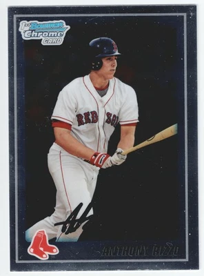 2010 Bowman Chrome Anthony Rizzo 1st Rookie RC Base #BCP101 Red Sox, Cubs - Image 1 of 2