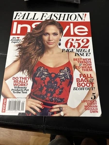 In Style Magazine Jennifer Lopez Fall Fashion Brit Marling Tommy Hilfiger 2012 - Picture 1 of 3