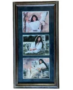 MAIJA NATIVE AMERICAN FRAMED TRILOGY CLOSE ENCOUNTER DREAM MAKERS FREE SPIRITS - Picture 1 of 21
