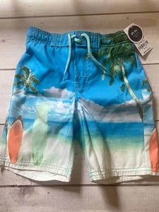 Nuevo con etiquetas OSH KOSH Traje de baño 5T para niños ~ Board Shorts UPF 50+ - Imagen 1 de 2