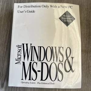 Microsoft Windows & MS-DOS Operating System Software Disks SEALED - Picture 1 of 2