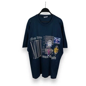 Camiseta De Colección Gianfranco Ferre Logo Reflectante Para Hombre Talla XL Hecha en Italia - Imagen 1 de 16