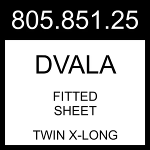 IKEA DVALA Fitted Sheet Gray-green Twin X-long 805.851.25 - Picture 1 of 1