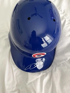 Dexter Fowler Signed 2016 Chicago Cubs Autographed MLB Batting Helmet.  - Picture 1 of 3