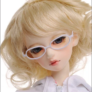 Dollmore BJD SIZE SD - Shape Steel Lensless Frames (White) - Picture 1 of 3