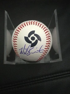 LOS ANGELES DODGERS WILL SMITH 2023 WBC USA AUTOGRAPH BASEBALL COA JSA RARE - Picture 1 of 2