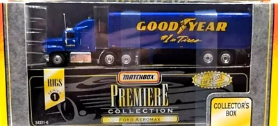 Matchbox Rigs Ford Aeromax Goodyear Tires Premiere Collection Series 1 - NEW! - Image 1 of 4