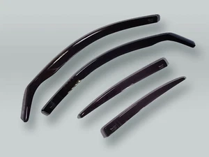 Juego de 4 piezas de deflectores de viento protectores contra la lluvia HEKO SEDÁN para Volvo S60 2001-2009 - Imagen 1 de 3